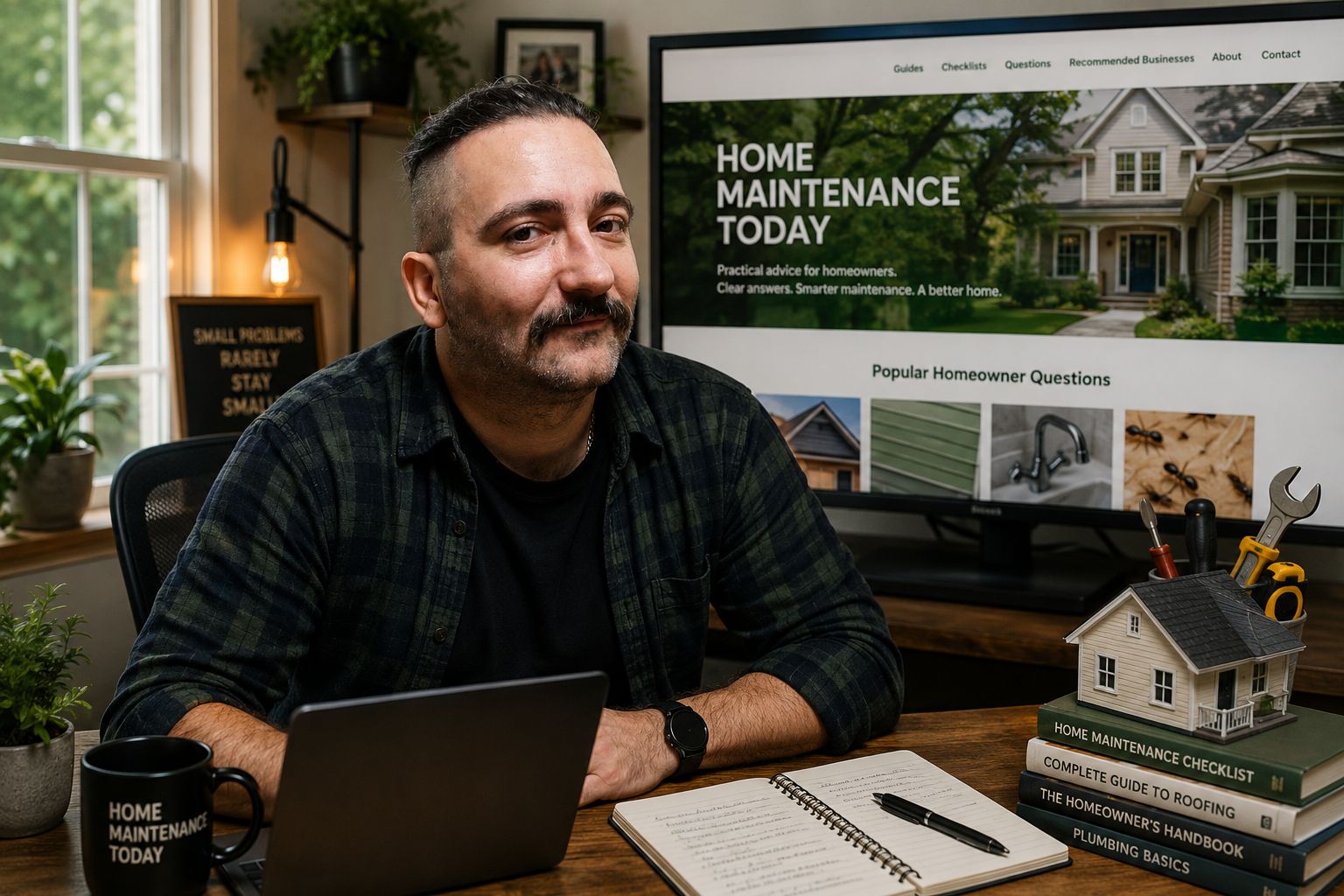 Nick Fivera Petrovic, founder and editor of Home Maintenance Today